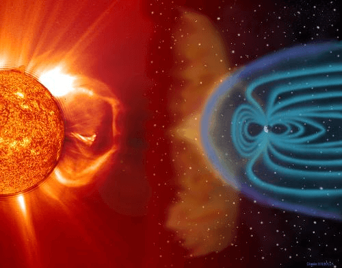 伴随耀斑的日冕物质抛射物将在今天撞上地球引发壮丽极光插图