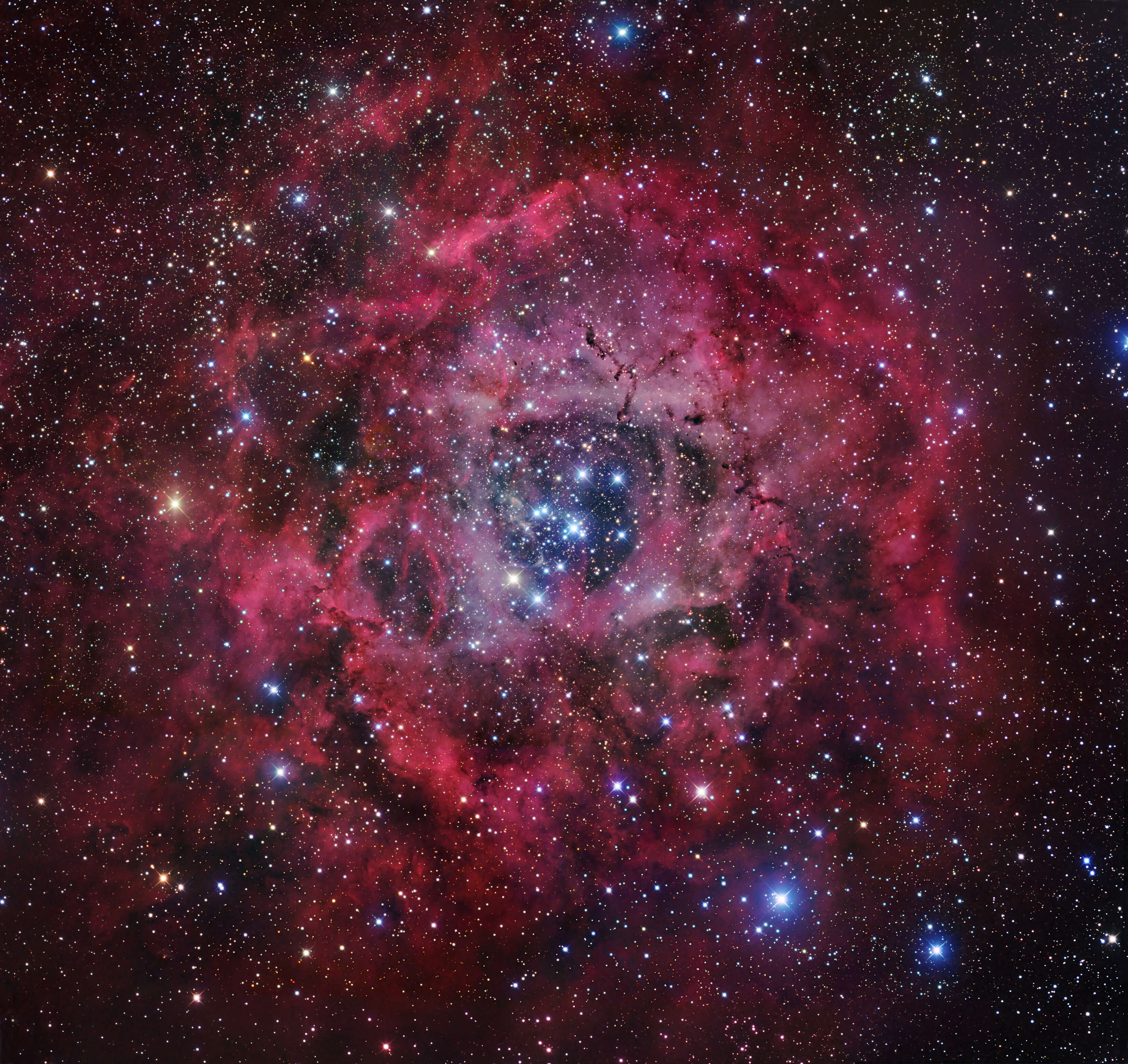 星空天文图（玫瑰星云NGC2237）插图2
